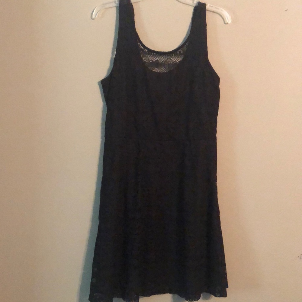 Lacey black dress